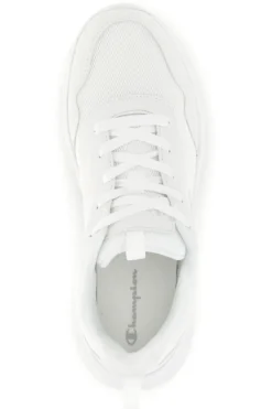 Sneakers bianche basse con lacci Champion Fuze Low Cut