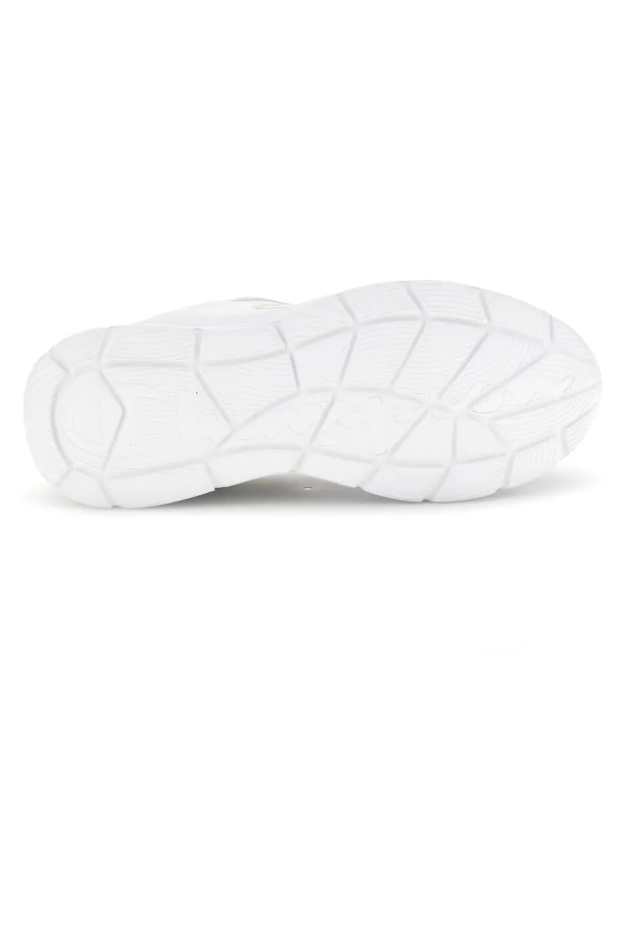 Sneakers bianche basse con lacci Champion Fuze Low Cut