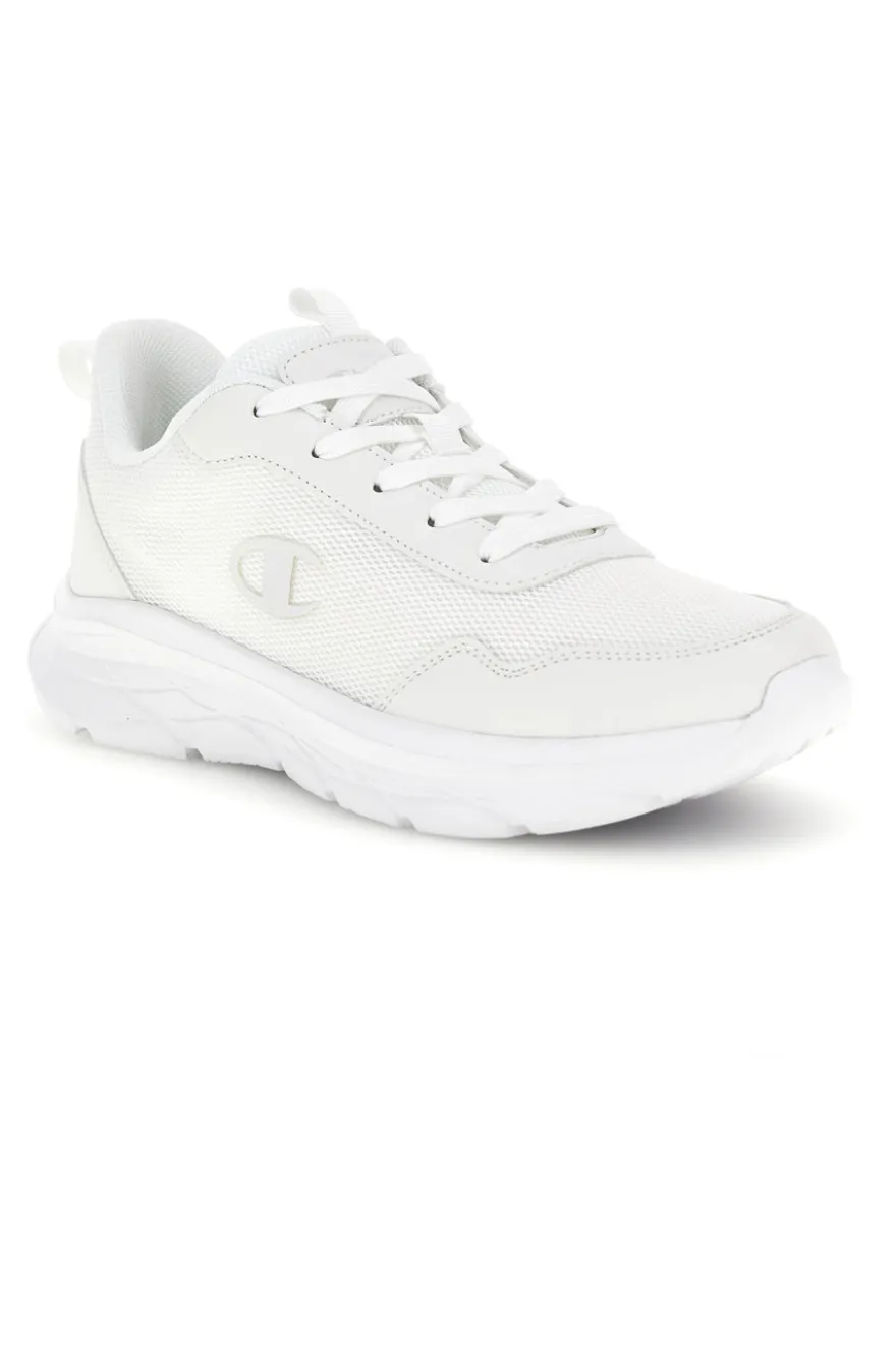 Sneakers bianche basse con lacci Champion Fuze Low Cut
