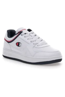 Sneakers Bianche Casual con Lacci Champion Rebound Low