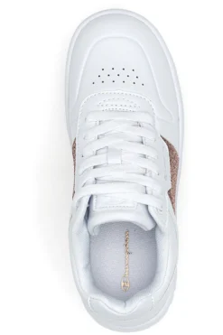 Sneakers Bianche Champion Rebound Platform Sparkle