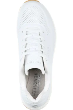 Sneakers Bianche Con Air-Cooled Memory Foam Skech-Air Skechers Uno Stand on Air