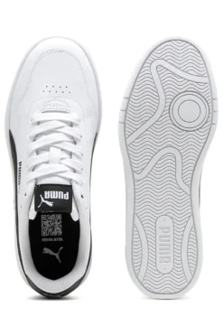 Sneakers Bianche con Bande Nere PUMA COURT LALLY JR