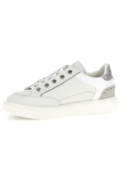Sneakers bianche con brillantini Ferre F763