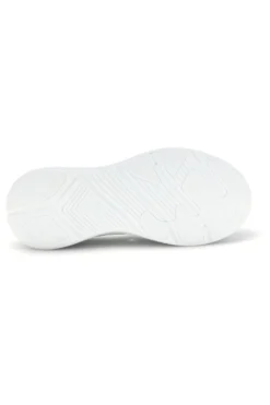 Sneakers Bianche con brillantini in tessuto traforato Canguro CA1206