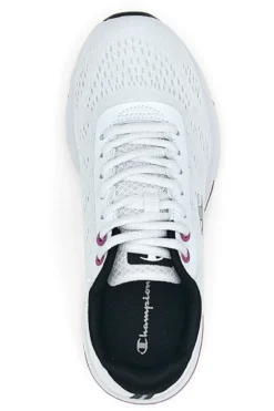 Sneakers Bianche con Dettagli Blu e Tomaia in Mesh CHAMPION JAUNT