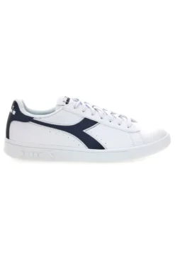 Sneakers bianche con dettagli blu Diadora 178327 C4656