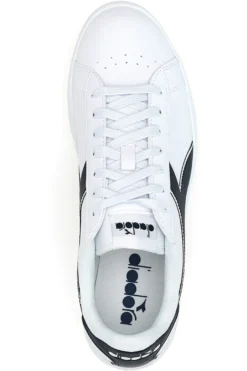 Sneakers bianche con dettagli blu Diadora 178327 C4656
