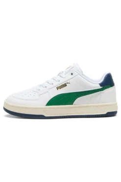 Sneakers bianche con dettagli verdi e blu Puma CAVEN 2.0 RETRO JR