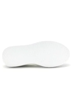 Sneakers bianche con dettagli argento Cafè Cost 45JH07267