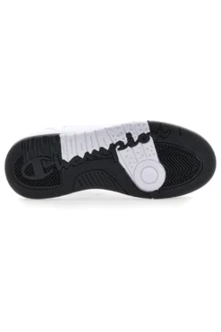 Sneakers bianche con dettagli verde e nero Champion RD18 HERITAGE LOW