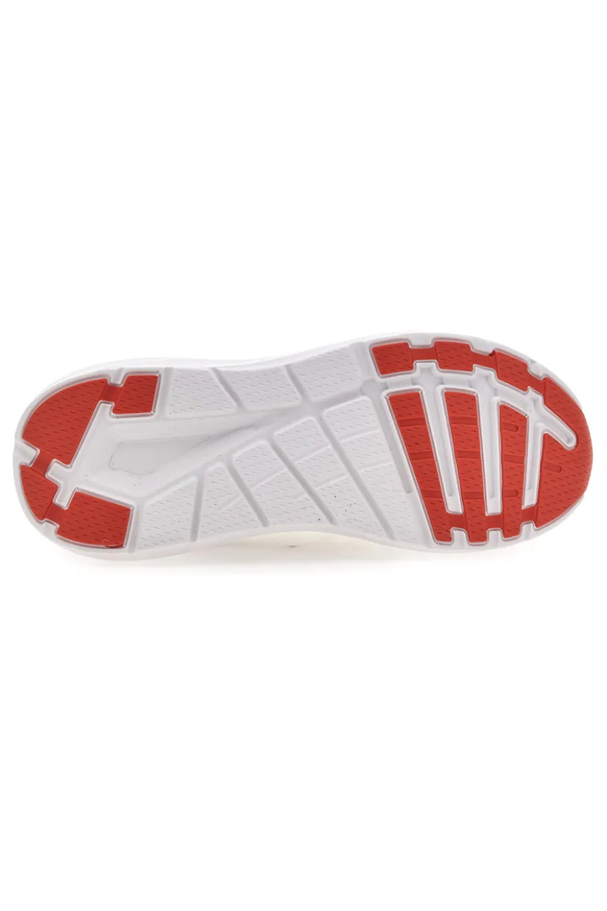 Sneakers bianche con dettagli verdi e suola chunky ROUTE 66 RO51811D