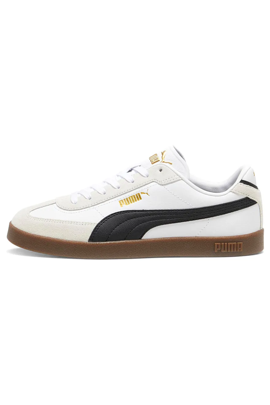 Sneakers Bianche Con Dettagli Neri Puma Club II Era