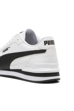 Sneakers bianche con dettagli neri e soletta SoftFoam+ Puma ST Runner v4 L