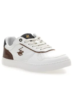 Sneakers bianche con dettagli a contrasto Beverly Hills Polo Club Mallet LTX