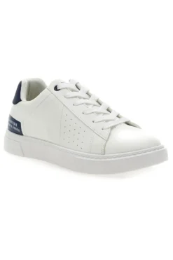 Sneakers Bianche con Dettagli Blu CARRERA CAM27104