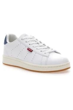 Sneakers Bianche con Dettaglio Posteriore Blu LEVI'S AVENUE
