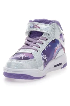 Sneakers bianche con dettagli viola Frozen D13188MC