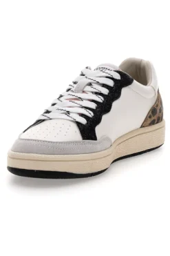 Sneakers bianche con dettagli animalier Pittarello Capsule BT261130001