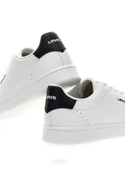 Sneakers bianche con dettaglio nero Levi's Unity