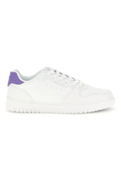 Sneakers bianche con dettaglio viola Champion Cly Nwm