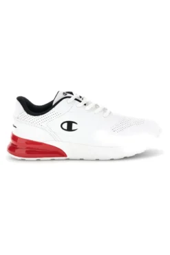 Sneakers bianche con inserti rossi e lacci Champion Champ.ion U GS
