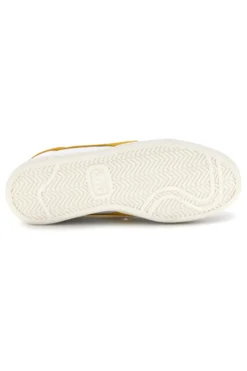 Sneakers Bianche con inserto giallo Diadora Kick Sl