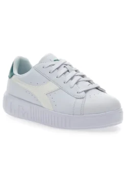 Sneakers Bianche con Lacci Diadora Game Step GS Glazed