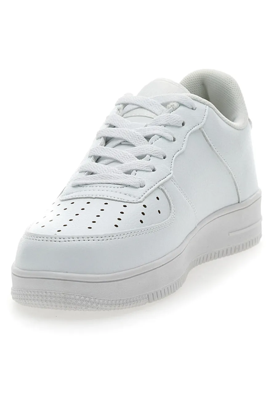 Sneakers Bianche con Lacci Everlast 713