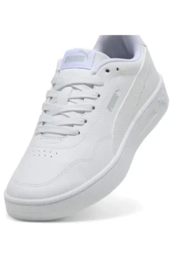 Sneakers Bianche Con Lacci Puma Court Lally