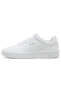 Sneakers Bianche Con Lacci Puma Court Lally