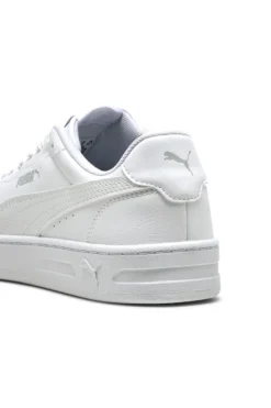 Sneakers Bianche Con Lacci Puma Court Lally