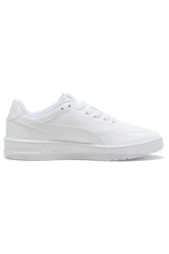 Sneakers Bianche Con Lacci Puma Court Lally