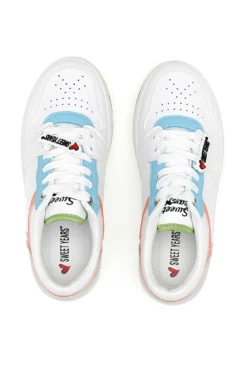 Sneakers Bianche con Lacci Sweet Years 8580