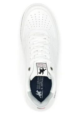 Sneakers Bianche Con Lacci U.S. Grand Polo GPM424707J