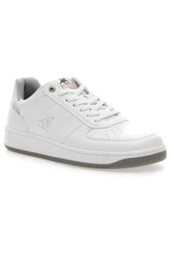Sneakers Bianche Con Lacci U.S. Grand Polo GPM424707J