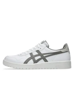 Sneakers Bianche con Logo Argento ASICS JAPAN S
