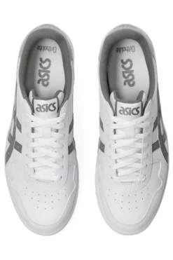 Sneakers Bianche con Logo Argento ASICS JAPAN S