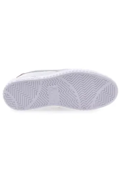 Sneakers Bianche con Logo Argento DIADORA GAME STEP METAL GS