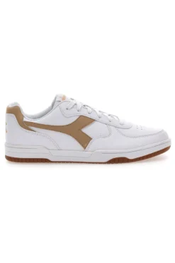 Sneakers Bianche con logo Beige DIADORA RAPTOR LOW