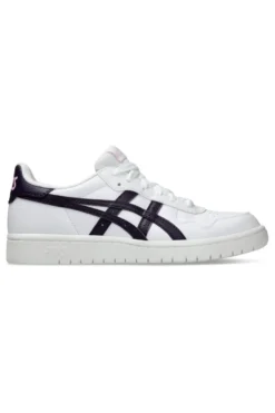 Sneakers Bianche con Logo Blu Notte ASICS JAPAN S GS