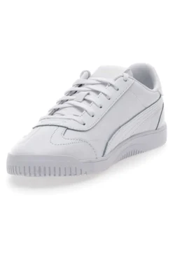 Sneakers Bianche Con Logo Laterale Puma Club 5v5