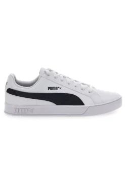 Sneakers Bianche Con Logo Laterale Puma Smash Vulc