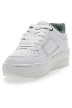Sneakers Bianche Con Logo Laterale Champion Foul Plat Element