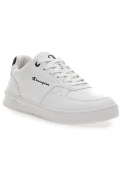 Sneakers Bianche Con Logo Posteriore Champion Newman