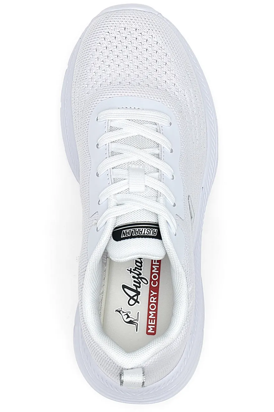 Sneakers bianche con memory comfort Australian Au25w507
