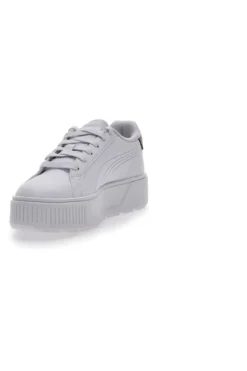 Sneakers Bianche con Platform Puma Karmen Metallic Shine