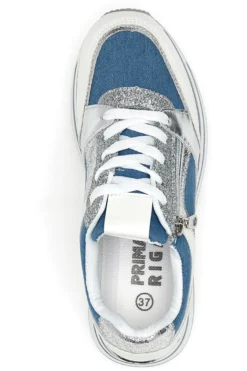 Sneakers Bianche con Platform Prima Riga 428