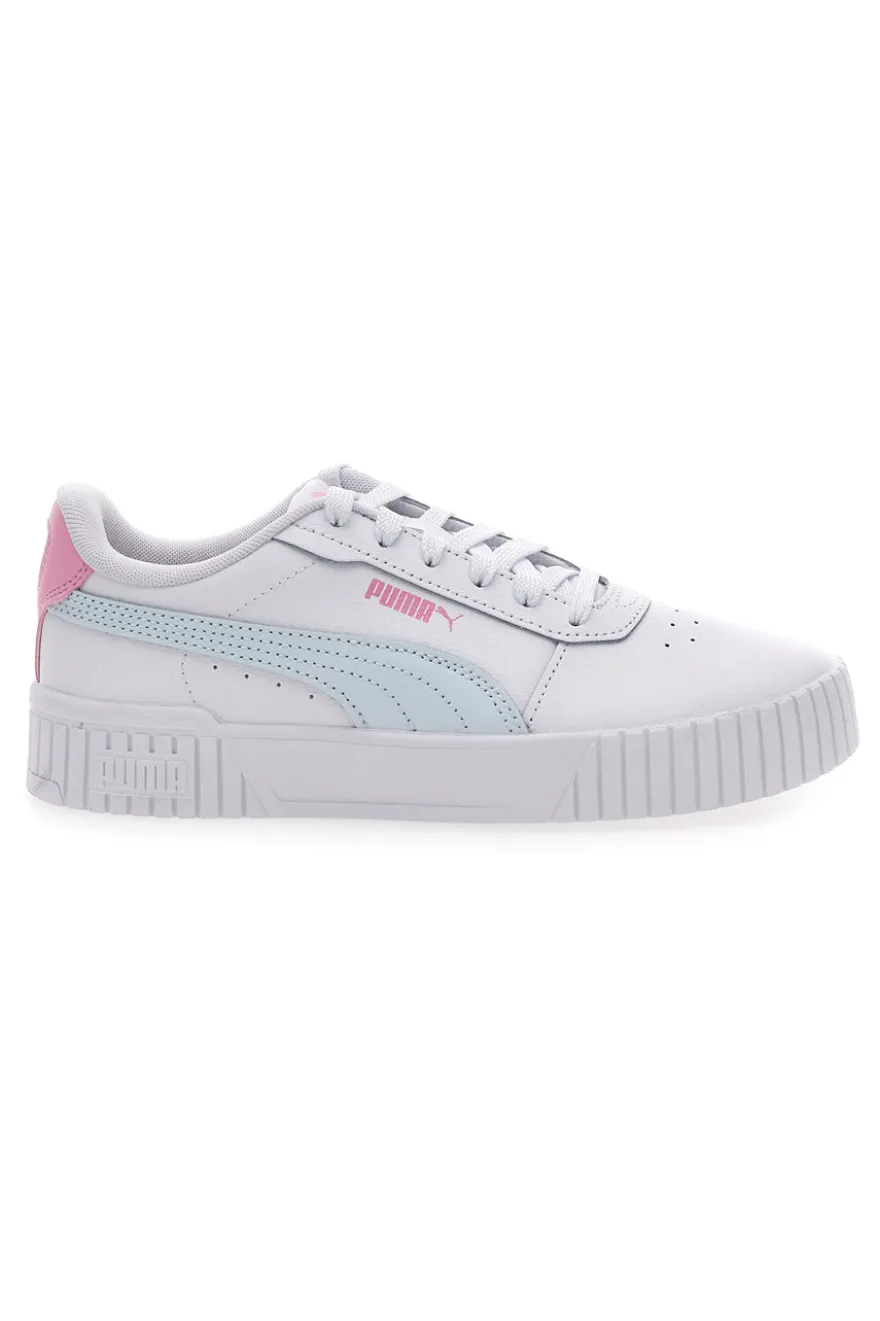 Sneakers Bianche Con Platform Puma Carina 2 Jr