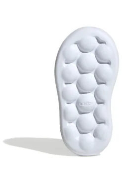Sneakers bianche con smile e doppio strappo Adidas Advantage Smiley CF I